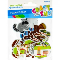 Ilustracja Craft With Fun Ozdoba Dekoracyjna Biwak Kemping Naklejki 480997